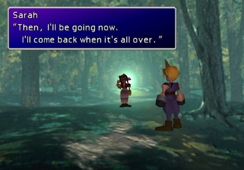 Illustration for article titled What I’m Most Looking Forward To Re-Experiencing In The Final Fantasy VII Remake